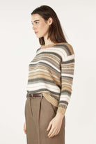 Zaket & Plover Mohair Stripe | Oat