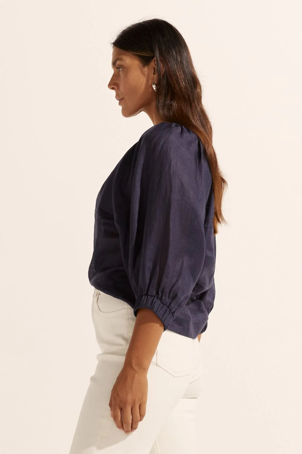 Zoe Kratzmann Imbue Top | Indigo