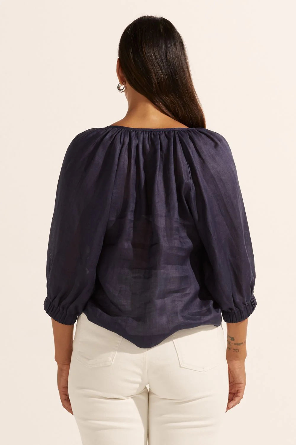 Zoe Kratzmann Imbue Top | Indigo