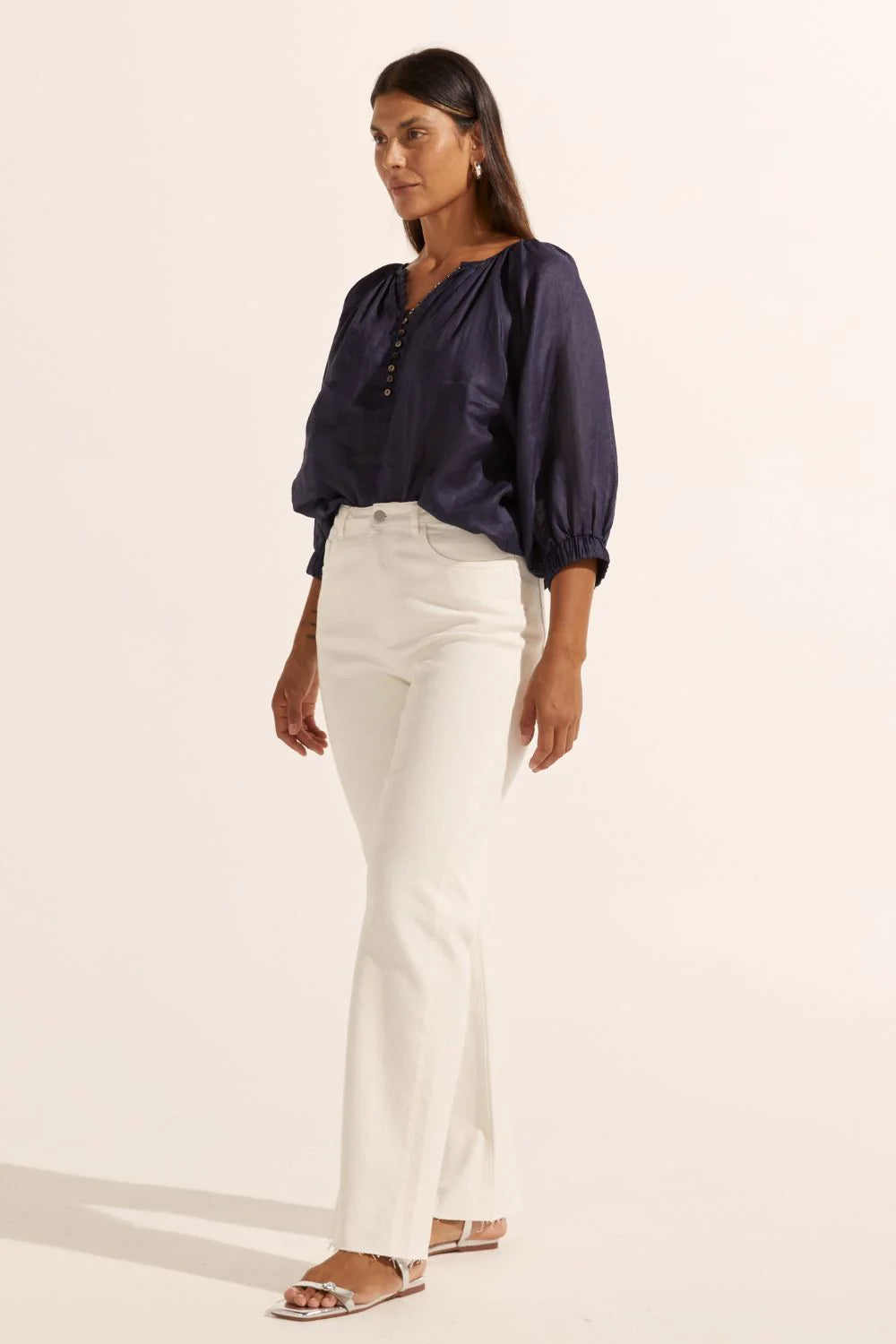 Zoe Kratzmann Imbue Top | Indigo
