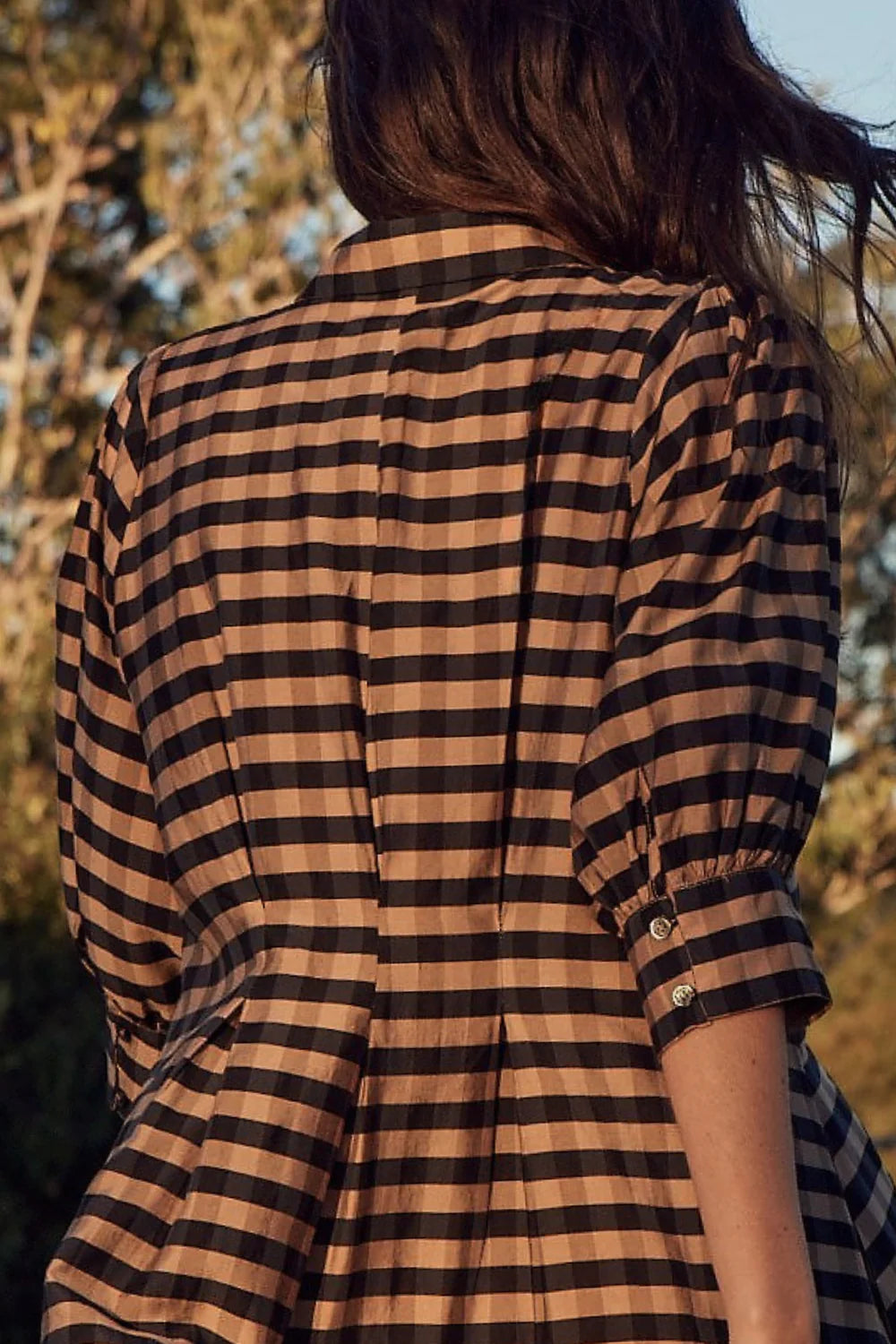 Zoe Kratzmann Befit Dress | Toffee/Black Check